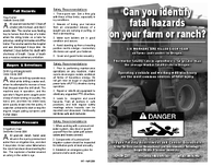 Can You Identify Fatal Hazards on Your Farm or Ranch