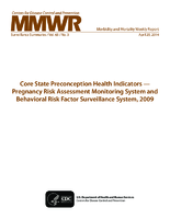 Morbidity and Mortality Weekly Report MMWR Surveillance Summaries April 2014  Vol 63  No SS3