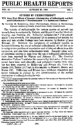 Public health reports  v 54 no 4 JANUARY 27 1939