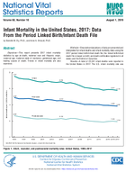 Infant Mortality in the United States 2017 Data from the Period Linked BirthInfant Death File