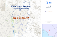 500 Cities Project Local Data for Better Health 2014 Apple Valley CA