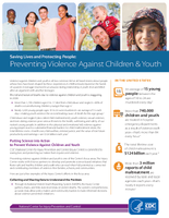 Saving lives and protecting people  preventing violence against children  youth