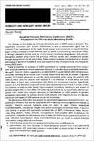 MMWR Morbidity and Mortality Weekly Report November 5 1982  Vol 31  No 43
