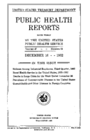 Public Health Reports  v 47 no 51  cover