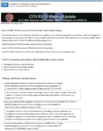 COVID19 weekly update  up to date genomics and precision health information on COVID19