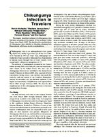 Chikungunya Infection in Travelers