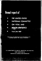 Annual report of the United States National Committee on Vital and Health Statistics fiscal year 1969
