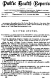 Public health reports  v 15 no 34 August 24 1900