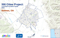 500 Cities Project Local Data for Better Health 2016 Salinas CA