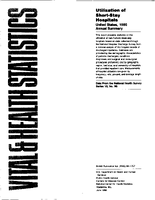 Utilization of ShortStay Hospitals United States 1986 Annual Summary
