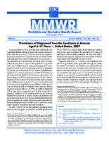 MMWR Morbidity and Mortality Weekly Report Vol 58 No 21 June 5 2009