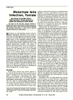 Rickettsia felis Infection Tunisia