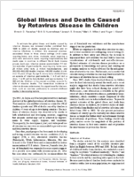 Global Illness and Deaths Caused by Rotavirus Disease in Children