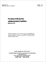 Prevalence of chronic skin and musculoskeletal conditions United States 1976