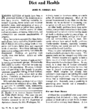 Diet and health