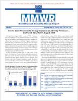MMWR Morbidity and Mortality Weekly Report Vol 52 No 36 September 12 2003