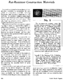 Ratresistant construction materials