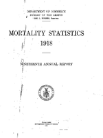 Mortality Statistics 1918
