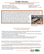 Fatality Narrative Ironworker Falls While Moving Roof Decking Bundle