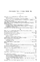 Weekly Abstract of Sanitary Reports  v X  index