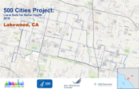 500 Cities Project Local Data for Better Health 2016 Lakewood CA
