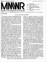 MMWR Morbidity and Mortality Weekly Report May 6 1977  Vol 26  No 18