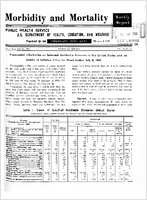 Morbidity and Mortality Weekly Report Vol 10 No 27 for Release July 14 1961