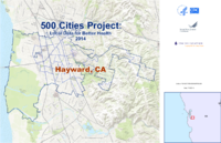500 Cities Project Local Data for Better Health 2014 Hayward CA
