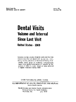 Dental Visits Volume  and Interval Since Last Visit United States 1969