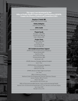 2016 Public Health Preparedness Report Acknowledgements