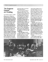 The Surgeons General and smoking