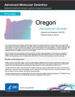 Advanced Molecular Detection AMD Investment in Oregon