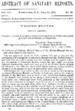 Absract of sanitary reports  v 7 no 29  July 15 1892