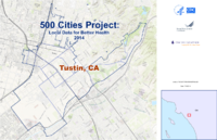 500 Cities Project Local Data for Better Health 2014 Tustin CA