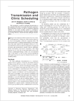Pathogen Transmission and Clinic Scheduling