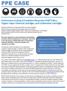 PPE CASE Performance Testing of Fraudulent Respirator P100 Filters Organic Vapor Chemical Cartridges and Combination Cartridges