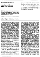 Becoming an informed health care consumer