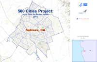 500 Cities Project Local Data for Better Health 2014 Salinas CA