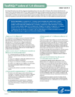 ToxFAQsTM sobre el 14dioxano  CAS 123911