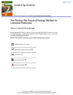 The TN Visa The Future of Foreign Workers in Livestock Production