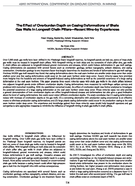 The Effect of Overburden Depth on Casing Deformations of Shale Gas Wells in Longwall Chain Pillars  Recent MineBy Experiences