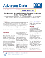 Smoking and Alcohol Behaviors Reported by Adults United States 19992002
