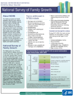 National Survey of Family Growth May 2021