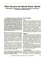 Risk Factors for Buruli Ulcer Benin