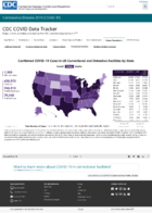 Confirmed COVID19 cases in US correctional and detention facilities by state January 24 2021