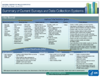 Summary of current surveys and data collection systems June 2019