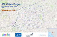 500 Cities Project Local Data for Better Health 2016 Alhambra CA