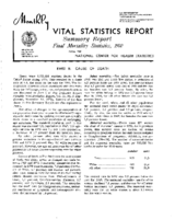 Final mortality statistics 1970 Part II Cause of death