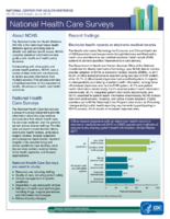 National health care surveys NCHS Fact Sheet  June 2019