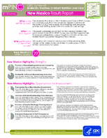 mPINC 2013 Survey CDC Survey of Maternity Practices in Infant Nutrition and Care New Mexico Results Report
